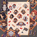 E33 Sticker Sheet