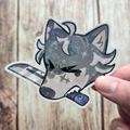 Dagger Dog Gregory 3" Vinyl Sticker