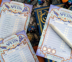 D&D Prepared Spells Memo Pad