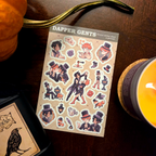 Dapper Gents Sticker Sheet