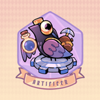 D&D Crow Artificer 3" Vinyl Sticker