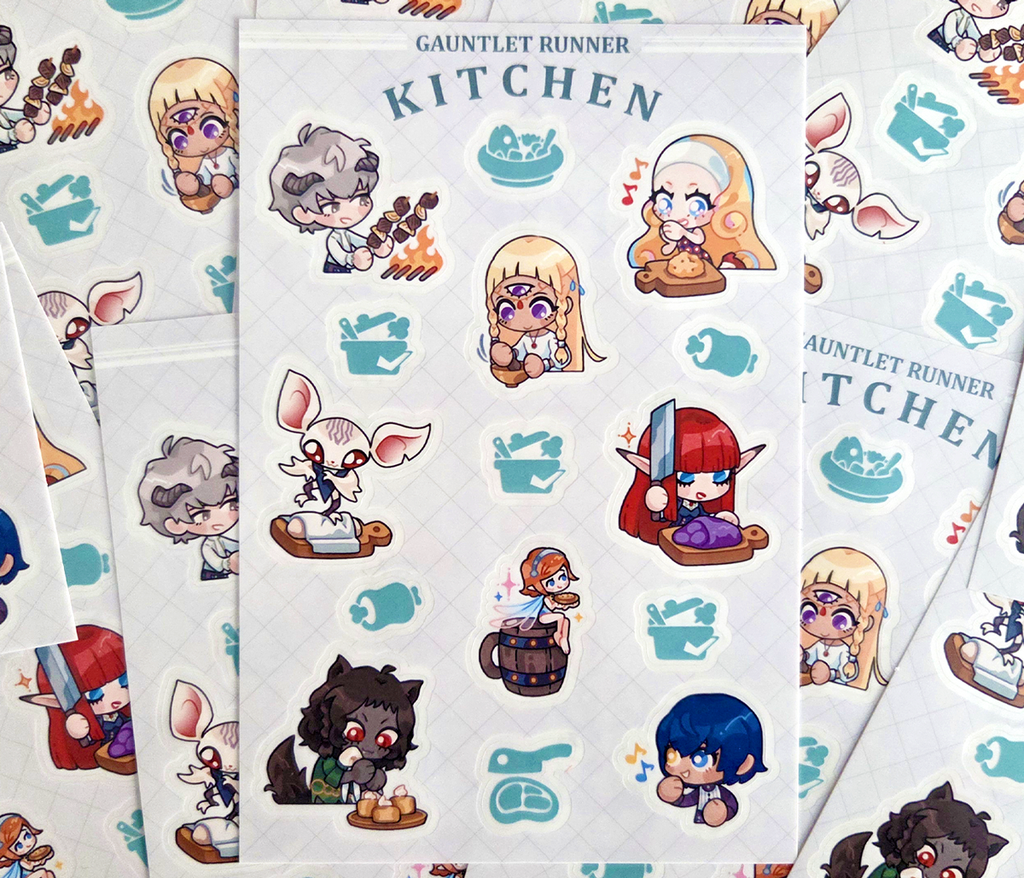 Metaphor ReFantazio Sticker Sheet