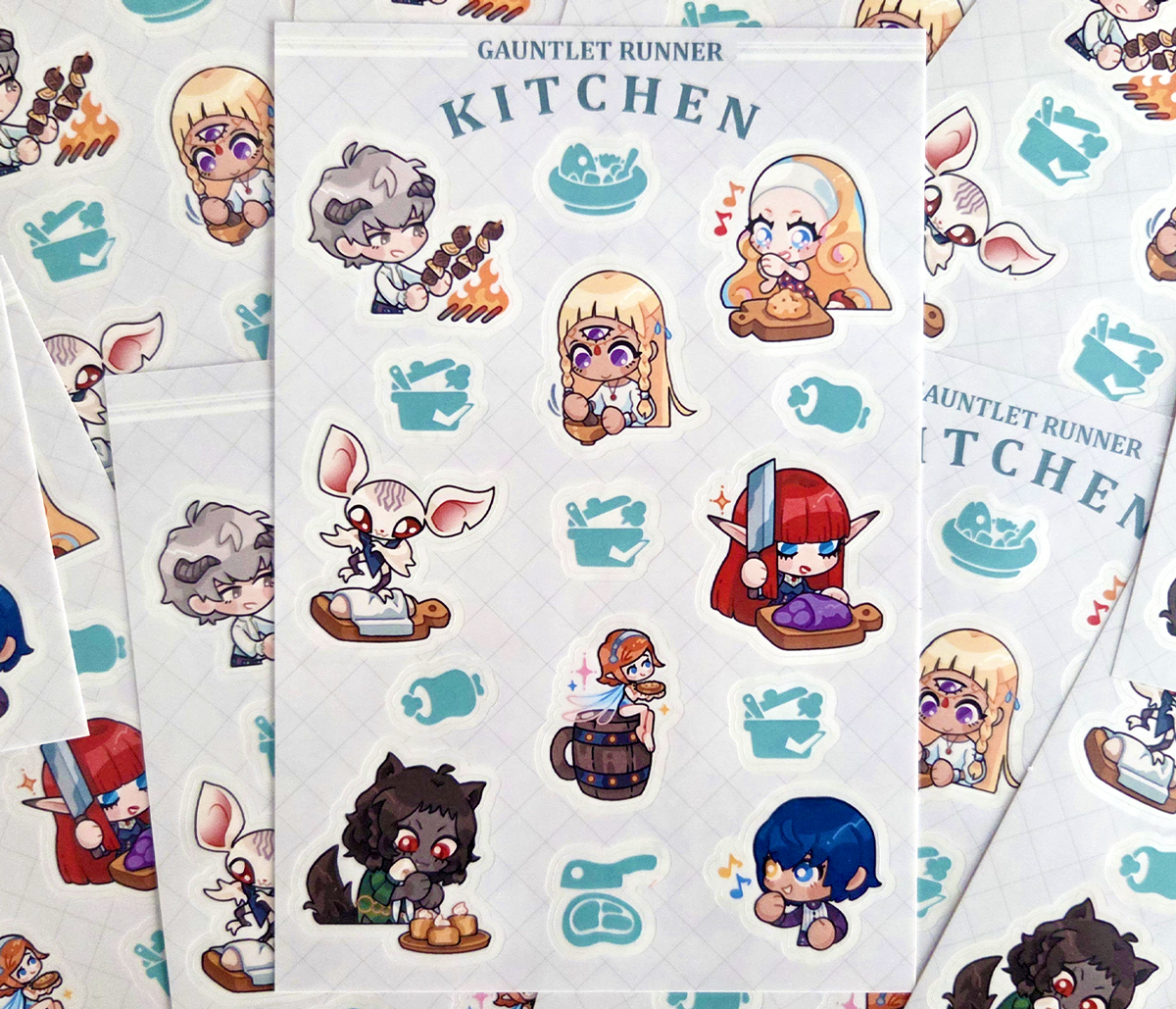 Metaphor ReFantazio Sticker Sheet