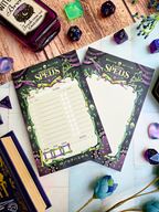 D&D Prepared Spells Memo Pad (Necromancy)