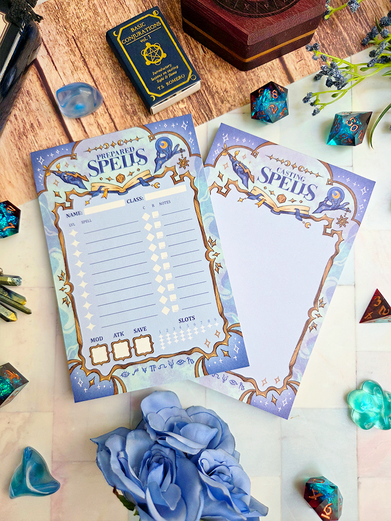 Casting Spells Memo Pad