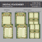DIGITAL DOWNLOAD D&D Transmutation Stationery