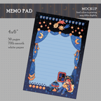 Whimsigoth Memo Pad