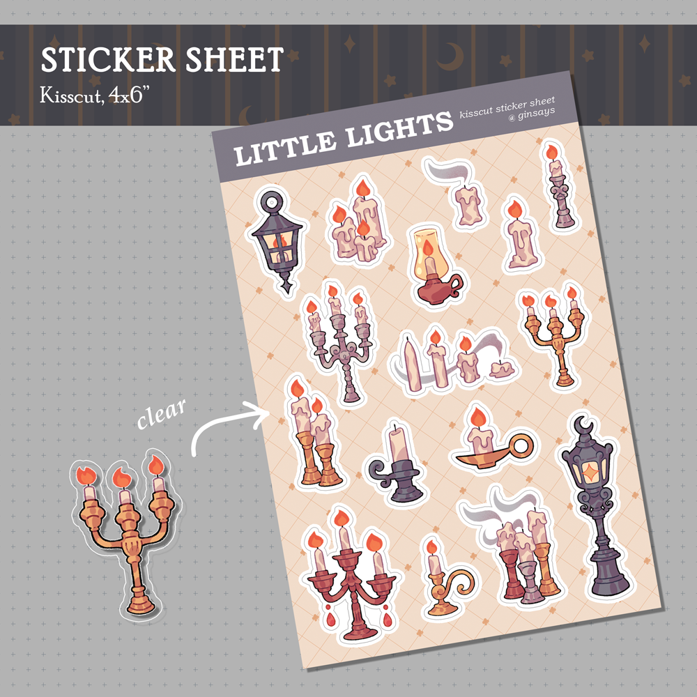 Little Lights Sticker Sheet