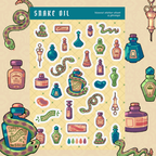 Snake Oil Sticker Sheet