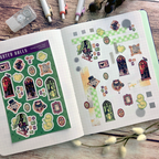 Haunted Halls Sticker Sheet