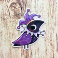 Crow Jester 3" Vinyl Sticker