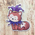 Dog Jester 3" Vinyl Sticker